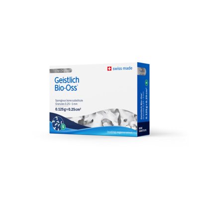 Enxerto Ósseo Geistlich Bio-Oss® Small 0,125 g (0,25–1 mm)