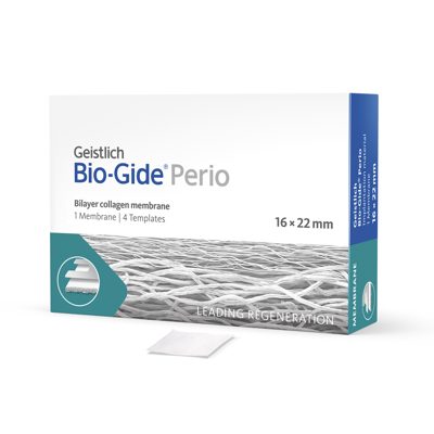 Membrana Geistlich Bio-Gide® Perio 16 × 22 mm (4 moldes)